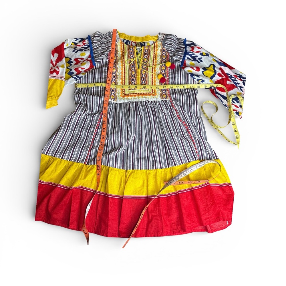 Colorful Bohemian Midi Dress - Picture 6 of 14